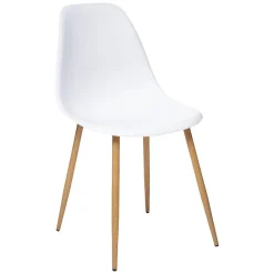 Chaise Taho 44cm blanc - Atmosphera