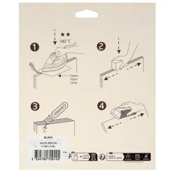Chant mélaminé thermocollant Nordlinger Pro blanc 16 mm x 5 m