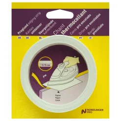 Chant mélaminé thermocollant Nordlinger Pro blanc 16 mm x 5 m