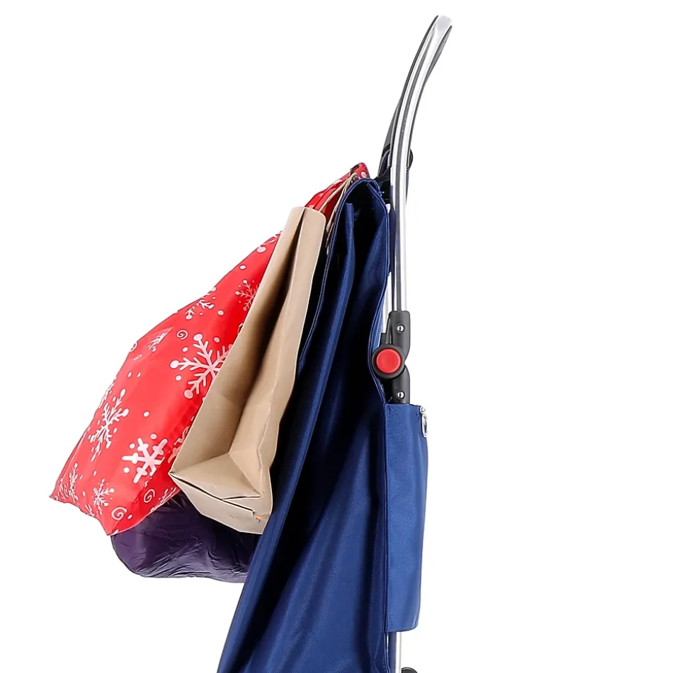 Chariot de courses Imax 6 roues Rolser bleu océan