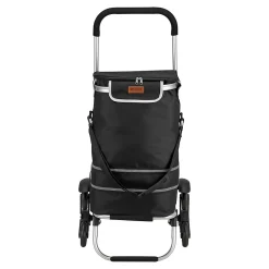 Chariot de courses Neef noir en.casa