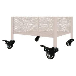 Chariot Métallique Torres avec 3 Étagères en Acier - Dimensions 35x35x106 cm