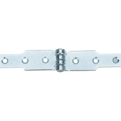 Charnière à congés zinguée - 160 x 25 mm - Monin