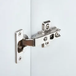 Charnière façade Titus 110° GoodHome métal H. 1,8 cm x L. 10,7 cm vendue par 2