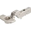 Charnière invisible à montage rapide Sensys - Hettich - Angle d'ouverture 110 degré - Entraxe 52 mm - Coudure 16 mm
