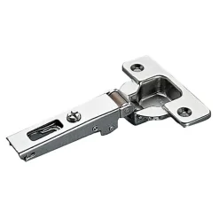 Charnière push à visser droite finition argenté - SALICE - C2APA99