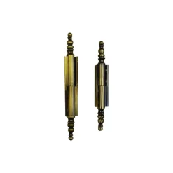 Charnière universelle 50mm acier patiné à vases - BROS - CU50XF30