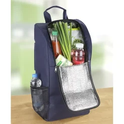 Charot de courses avec siège - Sac isotherme 35 L