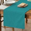 Chemin de Table Polyester Turquoise 40 x 140 cm
