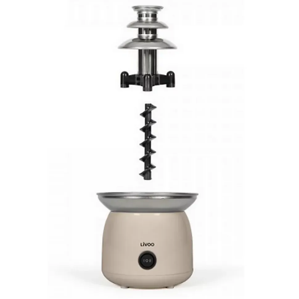 Chocolatière 0.25l 70w crème Livoo DOM533C