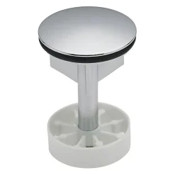 Clapet à ailettes pour bonde de lavabo D39 chromé - VALENTIN - 00 042800 000 00