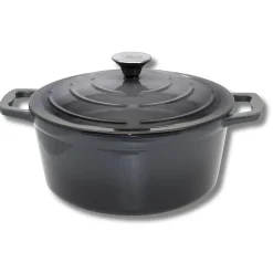 Cocotte 26 cm en fonte émaillée gris classique 4.5 L Elo