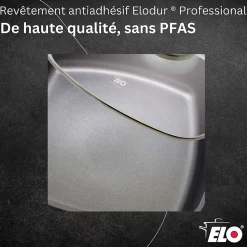 Cocotte 28 x 28 cm en fonte aluminium antiadhésive 3,6 L Elo Alucast
