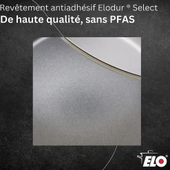 Cocotte 38 x 25 cm en fonte aluminium antiadhésive 7 L Elo Alucast