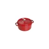 Cocotte ronde en fonte émaillée Zwilling 24 cm cerise 3,8 L