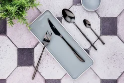 Coffret 6 petites cuillères OLAF - Black