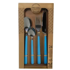 Coffret 24 pièces Bleu - Tonic Bleu Turquoise par Pradel Essentiel