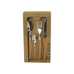 Coffret 24 pièces Bois clair - Gamma Nature Bois clair par Pradel Essentiel