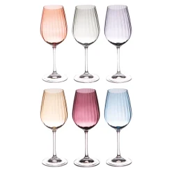 Coffret de 6 verres à pied Lumen 35 cl