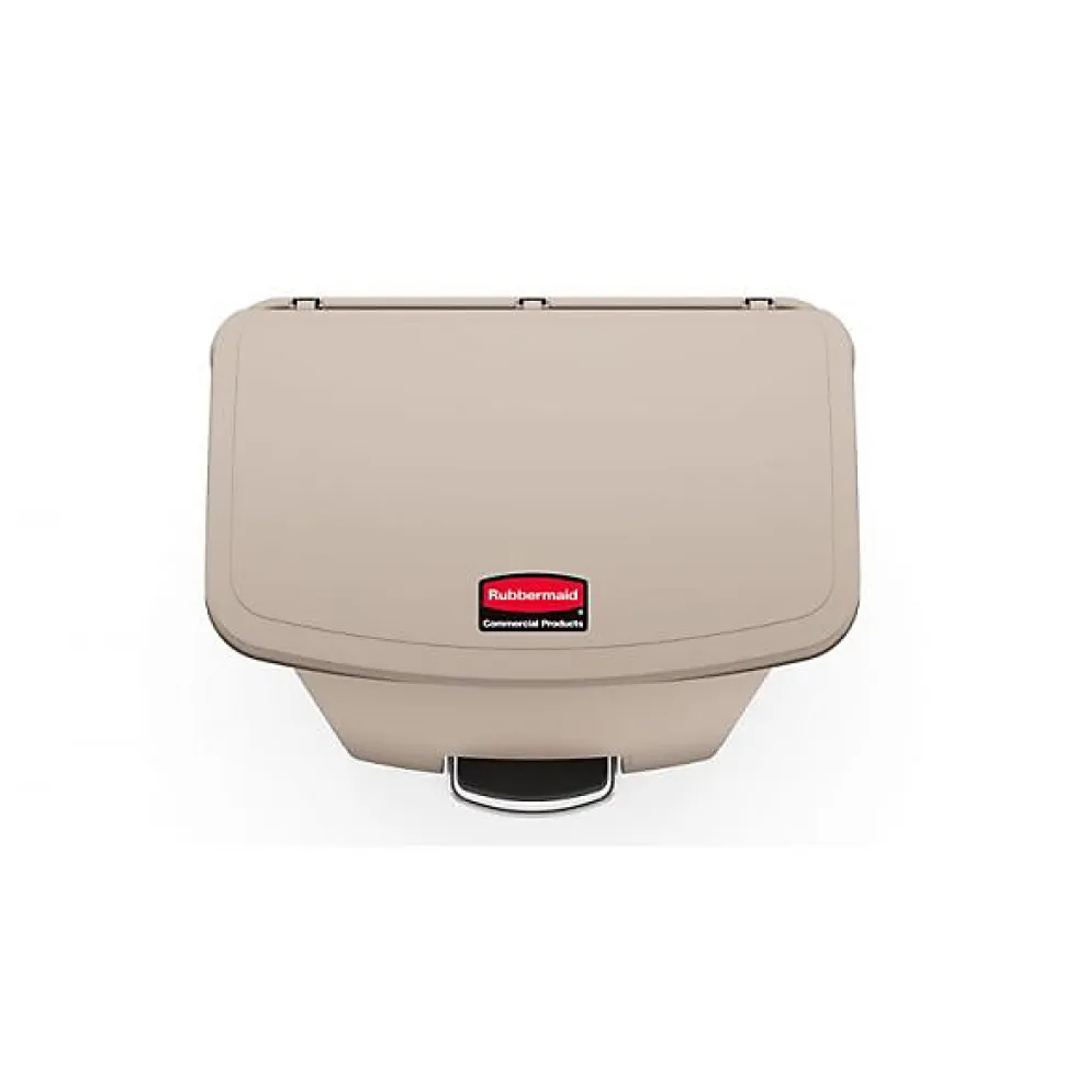 Collecteur déchets à pédale Slim Jim 50 litres - Gris