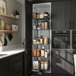 Colonne coulissante 5 niveaux GoodHome Enden Pèbre 60 cm