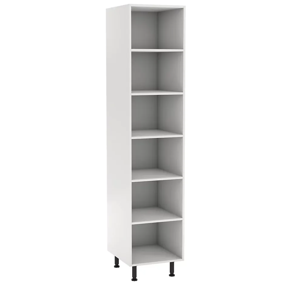 Colonne de cuisine avec tablettes GoodHome blanc L. 50 x H. 216 cm