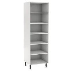 Colonne de cuisine avec tablettes GoodHome blanc L. 60 x H. 216 cm