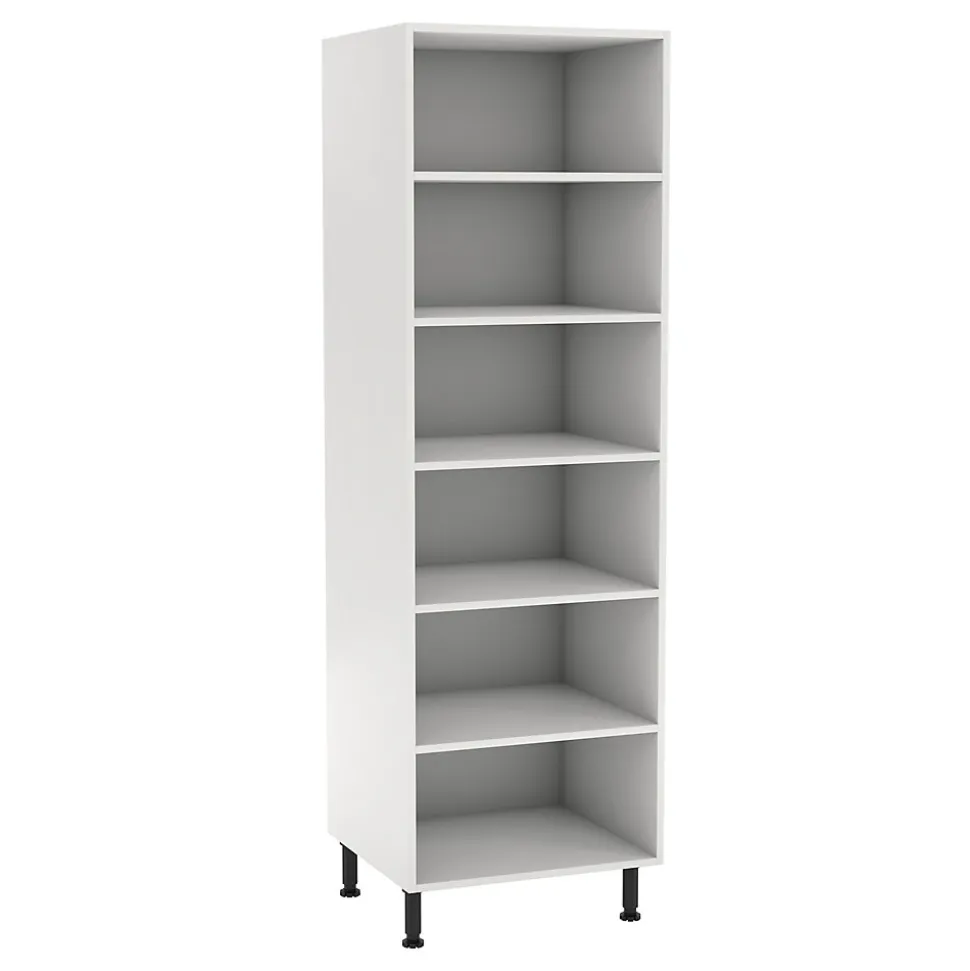 Colonne de cuisine avec tablettes GoodHome blanc L. 60 x H. 216 cm