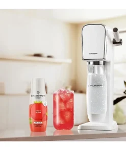 Concentrés SODASTREAM - Lot de 6 concentrés Fraise sans sucres - Jusqu'a 54L de boissons - 440 ml