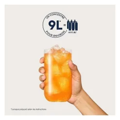 Concentrés SODASTREAM - Lot de 6 concentrés Orange - Jusqu'a 54L de boissons - 440 ml