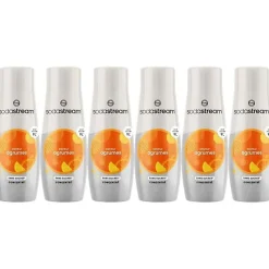 Concentrés SODASTREAM - Lot de 6 concentrés Agrumes sans sucres - Jusqu'a 54L de boissons - 440 ml