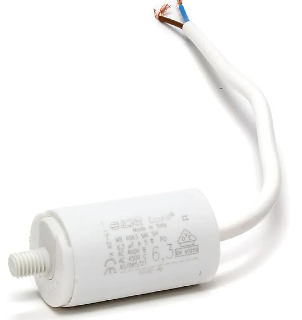 CONDENSATEUR PERMANENT A FIL 6.3MF 450V