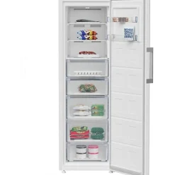 Congelateur Armoire - BEKO - B1RFNE314W - Froid ventilé - Classe E - 286 L - 186,5 x 59,7 x 70,9 cm - Blanc