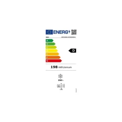 Congélateur coffre 155.5cm 350l Beko HSM35050