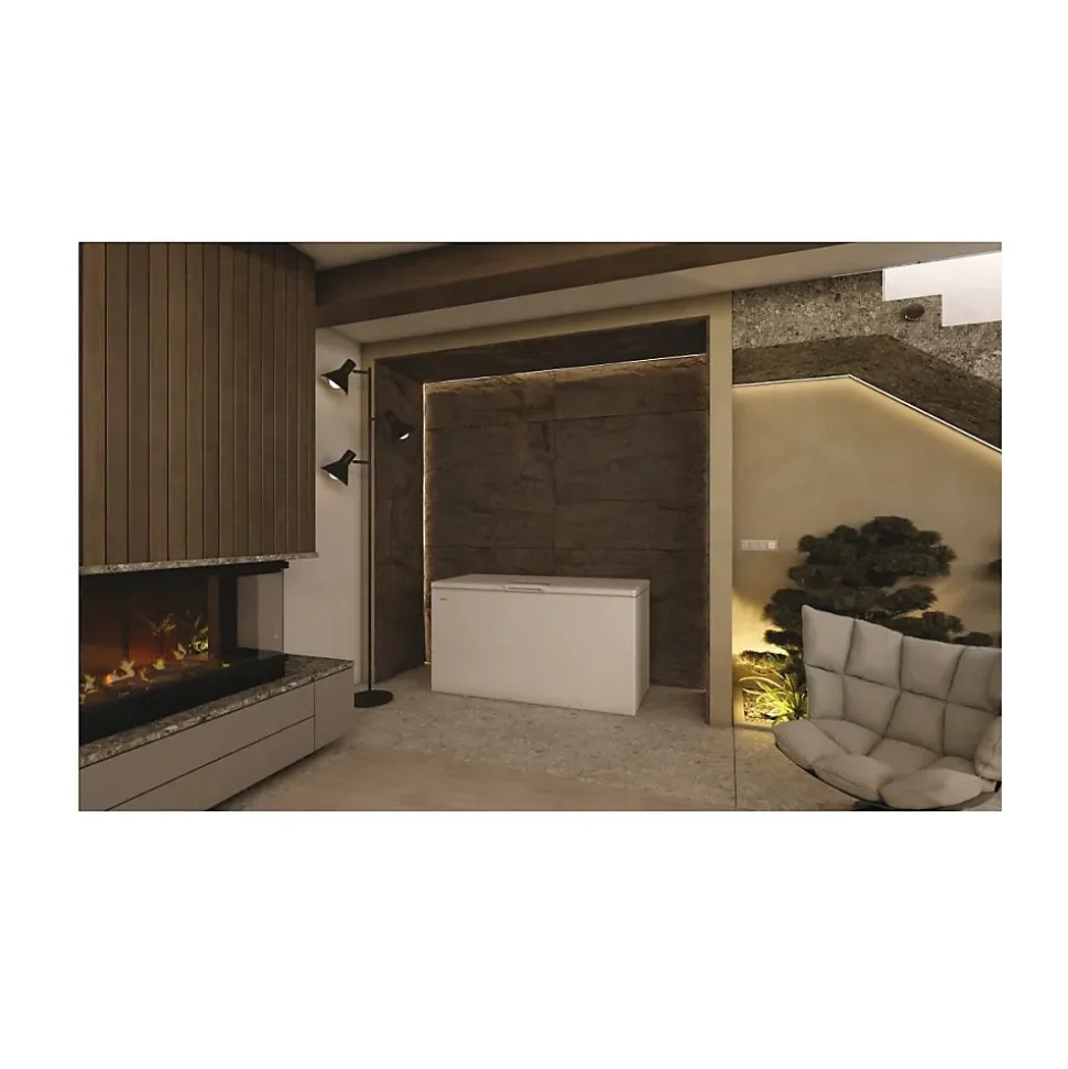 Congélateur coffre 75cm 508l Haier HCE520E