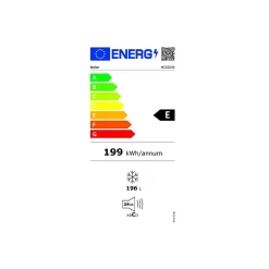 Congélateur coffre 91.5cm 196l Haier HCE200E