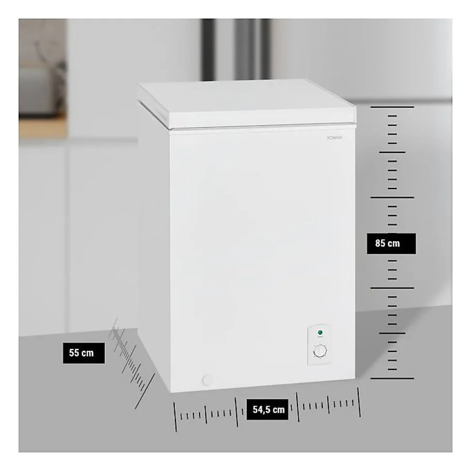 Congélateur coffre 100L Blanc Bomann GT7355-Blanc