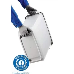 Conteneur à déchets professionnel Durabin Eco 60 litres - Noir