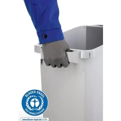 Conteneur à déchets professionnel Durabin Eco 60 litres - Noir