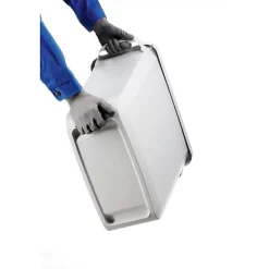 Conteneur à déchets solide rectangulaire 60 litres Durabin - Gris