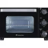 CONTINENTAL EDISON CEMF22B - Minifour électrique 22L noir - 1300W - Rotissoire, Convection naturelle