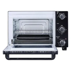 CONTINENTAL EDISON CEMF22B - Minifour électrique 22L noir - 1300W - Rotissoire, Convection naturelle