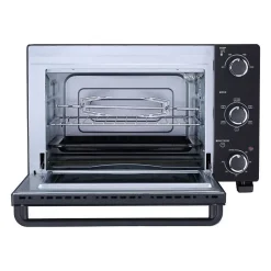CONTINENTAL EDISON CEMF28B2 - Minifour électrique 28L noir - 1500W - Rotissoire, Convection naturelle