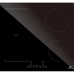 CONTINENTAL EDISON Table induction 4 zones CETI4ZFLEX3 - Flex - 7200W - 4 boosters - noir