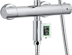 Contrôleur et réducteur consommation d'eau, sans piles, chrome, MTK