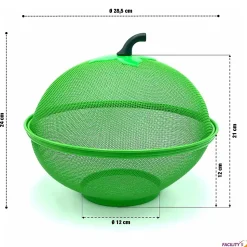 Corbeille à fruits avec couvercle