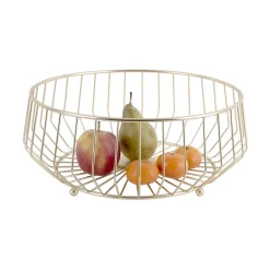 Corbeille à fruits design métal large Kink