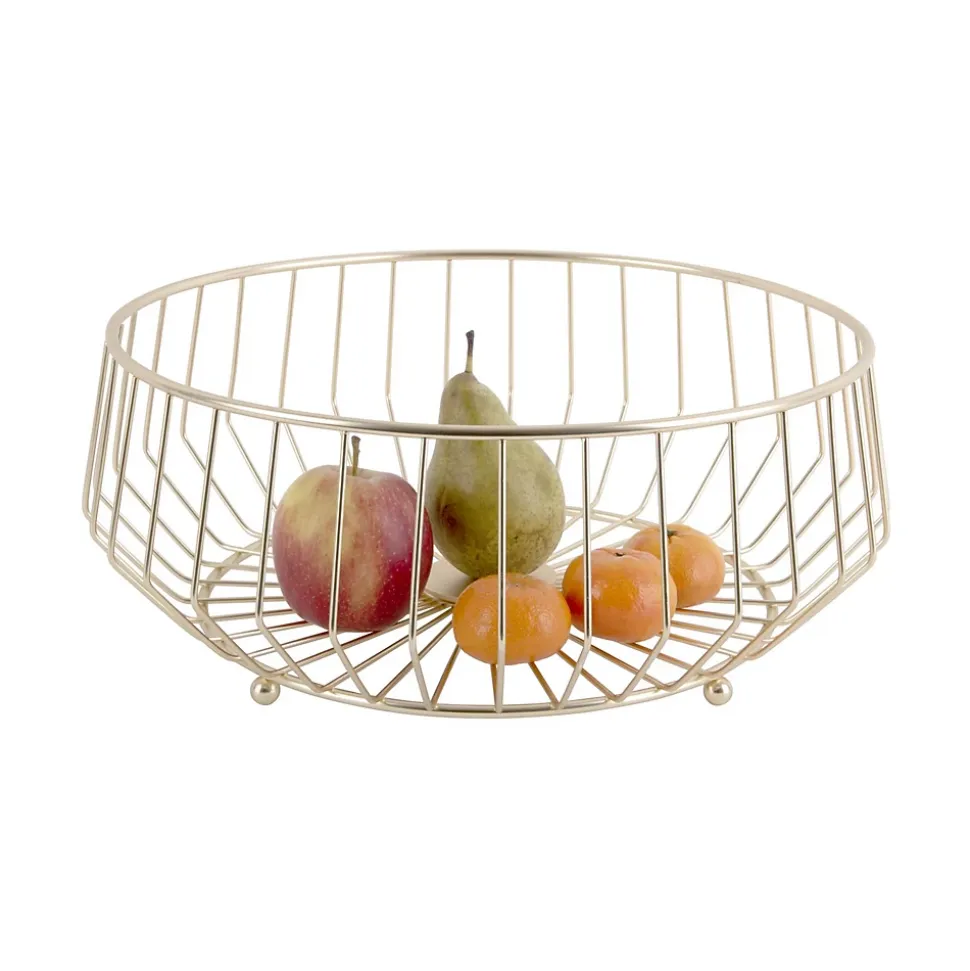 Corbeille à fruits design métal large Kink