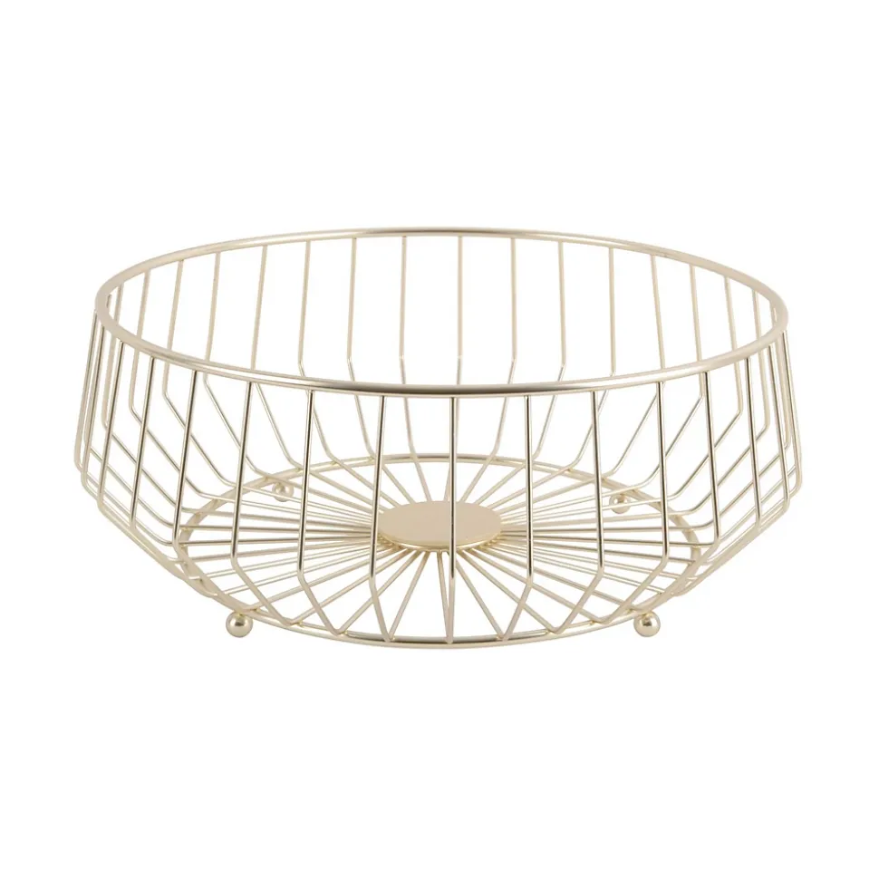 Corbeille à fruits design métal large Kink