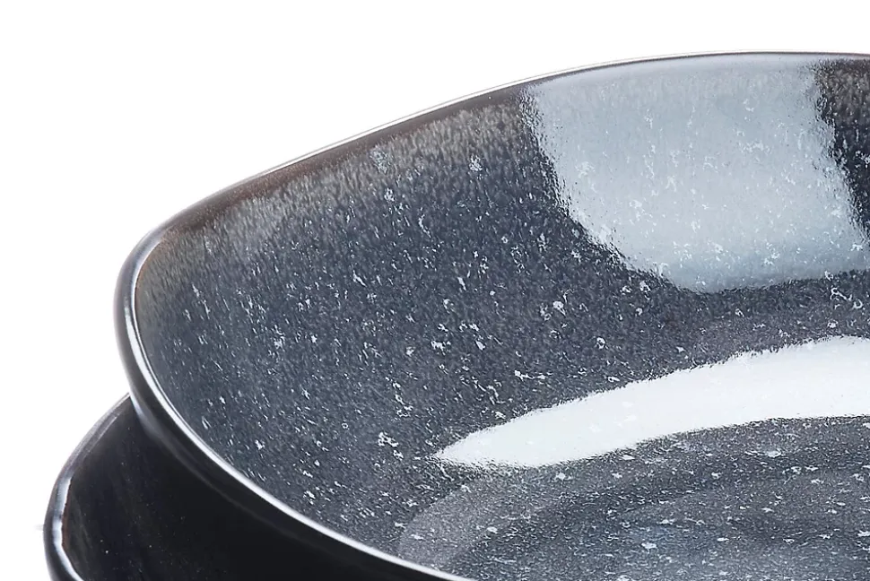 Corbeille à fruits IRIS 27,5cm et 32,5cm - 2 pièces - Bleu nuit